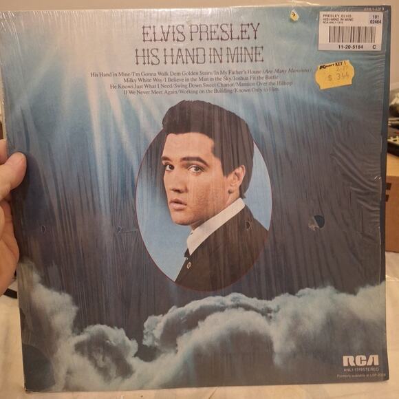 Elvis Presley His Hand In Mine RCA ANL1-1319 Stereo In Shrink Ridged Vinyl - Picture 1 of 4